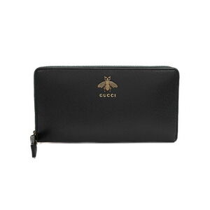 Gucci Animalier Zip Around Wallet Long